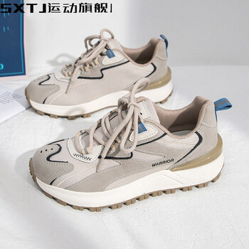 sxtj捡漏特价运动鞋女春季2022年春季新款百搭老爹鞋休闲2022阿甘华夫