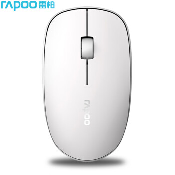 雷柏（Rapoo） M200G 无线鼠标 蓝牙鼠标 办公鼠标 轻音鼠标 便携鼠标 无线2.4G/蓝牙3.0/蓝牙4.0三模 白色