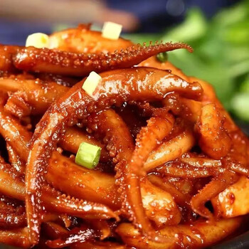 铁板鱿鱼须麻辣小吃 香辣味鱿鱼丝 *50包食品类商品-全利兔-实时优惠快报
