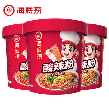 海底捞 方便速食 酸辣粉*3食品类商品-全利兔-实时优惠快报