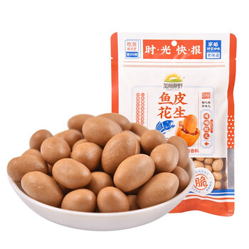 加州原野 鱼皮花生 200g全利兔-实时优惠快报