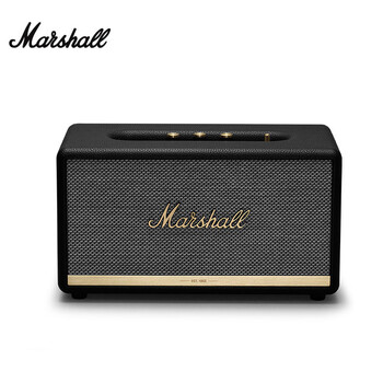 马歇尔(Marshall)STANMORE II BLUETOOTH音箱无线蓝牙家用重低音音响 黑色