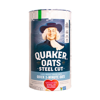 QUAKER 桂格 快熟钢切燕麦片 709g食品类商品-全利兔-实时优惠快报