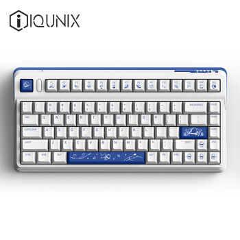 IQUNIX L80-星际旅行 机械键盘 三模机械无线键盘 蓝牙键盘 热插拔客制化键盘 TTC茶静轴无光版