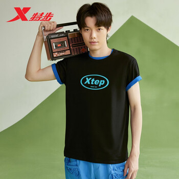 XTEP 特步 男款运动短袖T恤运动户外类商品-全利兔-实时优惠快报