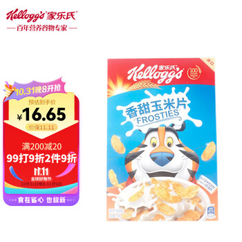 Kellogg's 家乐氏 香甜玉米片 175g食品类商品-全利兔-实时优惠快报