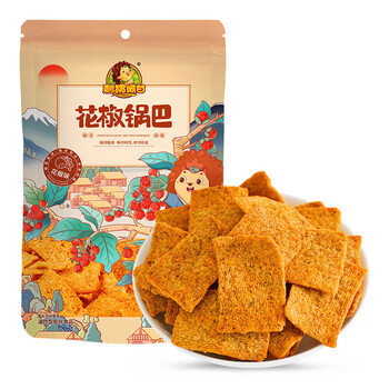 刺猬阿甘 花椒锅巴 花椒味 220g食品类商品-全利兔-实时优惠快报