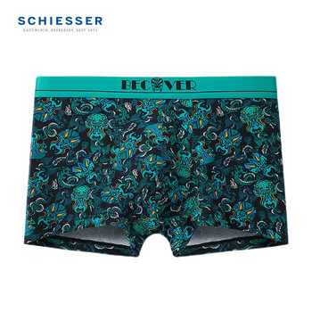 SCHIESSER 舒雅 男士时尚印花平角内裤 E9/18298T服饰鞋包类商品-全利兔-实时优惠快报