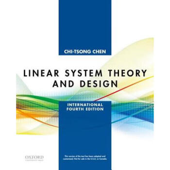 4ܴLinear System Theory and Design: International Fourth Edition