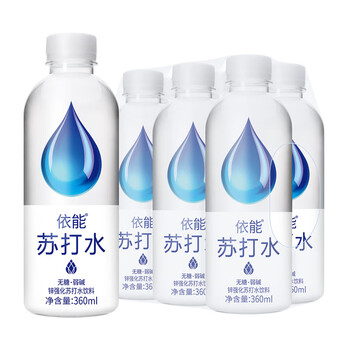 依能锌强化苏打水饮料 锌强化360ml*6瓶食品类商品-全利兔-实时优惠快报
