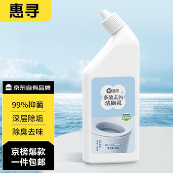 京喜APP：惠寻 京东自有品牌 超强效洁厕灵 500g*1瓶日用百货类商品-全利兔-实时优惠快报