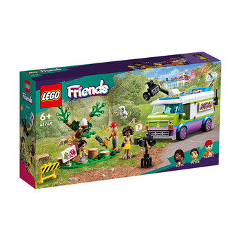 LEGO 乐高 积木拼装 41749 新闻采访车 6岁+女孩儿童玩具生日礼物上新母婴玩具类商品-全利兔-实时优惠快报