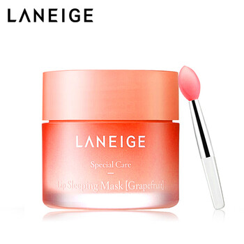 LANEIGE 兰芝 夜间保湿修护唇膜 西柚味 20g全利兔-实时优惠快报