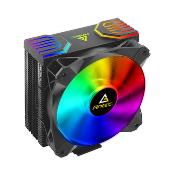 安钛克(Antec)巅风Frigus Air 400ARGB CPU风冷散热器 12cm幻彩风扇 电脑主机箱显卡风冷