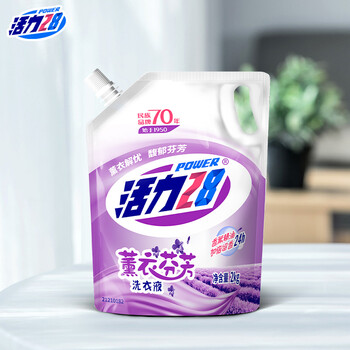 Power28 活力28 速度！活力28薰衣芬芳洗衣液2kg薰衣芬芳久留香（4斤）日用百货类商品-全利兔-实时优惠快报