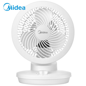 美的（Midea）GAD18MA 新品空气循环扇/电风扇/台扇/涡轮扇家用 台式静音摇头,降价幅度12.6%