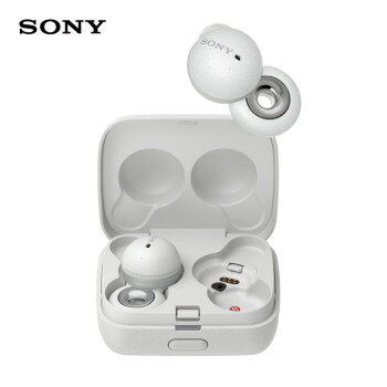 索尼（SONY）真无线 Linkbuds 开放式 蓝牙耳机 WF-L900 白色