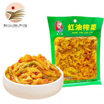 黄十娘 红油榨菜 108g食品类商品-全利兔-实时优惠快报