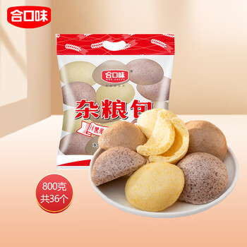 合口味 粗粮窝窝头 手工杂粮馒头 800g 36个 玉米荞麦黑米 儿童早餐包子食品类商品-全利兔-实时优惠快报