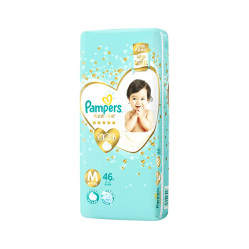 Pampers 帮宝适 一级帮 婴儿纸尿裤 M 46片 *3件