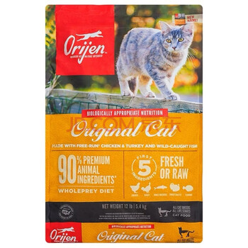 Orijen 渴望 鸡肉味全阶段猫粮 美版 5.4kg （正品标)其它类商品-全利兔-实时优惠快报