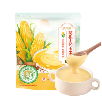 plus会员:南方黑芝麻 葛根山药玉米糊 360g 食品类商品-全利兔-实时优惠快报
