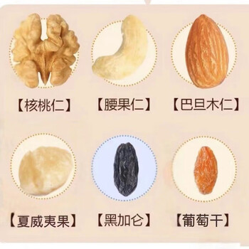 混合每日坚果1000g中秋大促食品类商品-全利兔-实时优惠快报