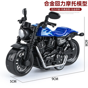 犀利熊 仿真摩托车模型玩具全利兔-实时优惠快报