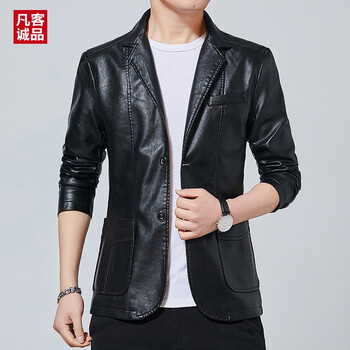 VANCL 凡客诚品 男士皮夹克 BSGD-902服饰鞋包类商品-全利兔-实时优惠快报
