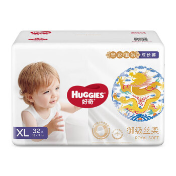 棨HuggiesʼɳXL32Ƭ(12-17kg)ӴӤʪ͸