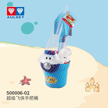 奥迪双钻（AULDEY）儿童背包沙滩户外戏水铲子玩具乐迪小爱男女孩生日儿童节礼物 超级飞侠手把桶-包警长