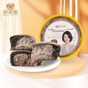 shufuli 舒芙里 冰乳酪蛋糕 黑芝麻味 220g食品类商品-全利兔-实时优惠快报