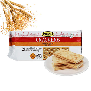 概率券: CRICH 可意奇 咸味苏打饼干 250g食品类商品-全利兔-实时优惠快报