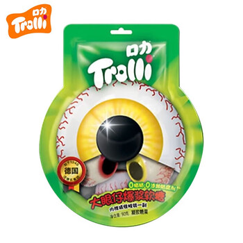 Trolli 口力 德国trolli口力大眼星球爆浆软糖5粒装食品类商品-全利兔-实时优惠快报