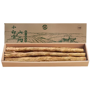 京百味 河北安平小白嘴山药 2.5kg 中秋礼盒 长50~60cm 地标产品食品类商品-全利兔-实时优惠快报