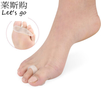 兰惠趾头一对单孔弯曲脚趾分离挤压鞋配件