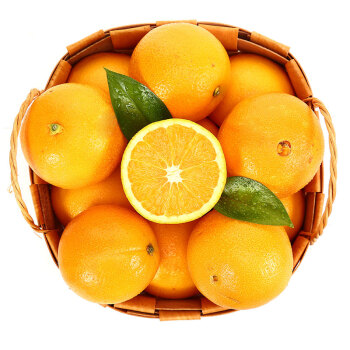 京鲜生美国进口脐橙 橙子12粒装 单果130g起 生鲜 新鲜水果