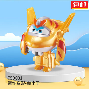 AULDEY 奥迪双钻 超级飞侠系列 750031 迷你变形机器人-金小子母婴玩具类商品-全利兔-实时优惠快报
