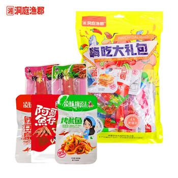 湘洞庭渔郡 小鱼仔零食礼包 25包食品类商品-全利兔-实时优惠快报