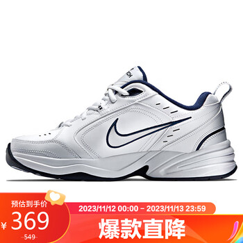 NIKE 耐克 Air Monarch IV 男子训练鞋 415445-102 白银 42全利兔-实时优惠快报