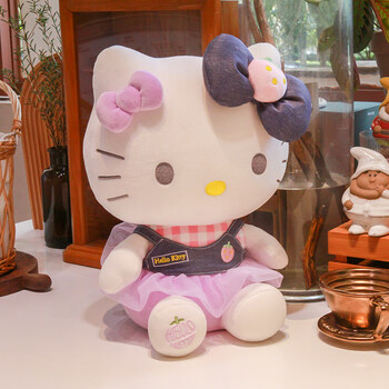 hallokitty公仔hellokitty毛绒公仔玩具凯蒂猫咪哈喽kt玩偶女朋友生日