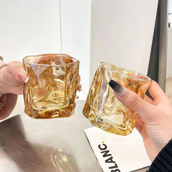 莱妙依 网红高颜值扭扭杯 琥珀色1个装 200ml日用百货类商品-全利兔-实时优惠快报