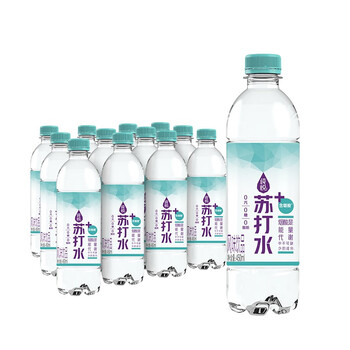 Fanta 芬达 可口可乐（Coca-Cola）纯悦 ChunYue 0汽0卡0脂 烟酸苏打水风味饮品 450ml*15瓶 整箱装全利兔-实时优惠快报