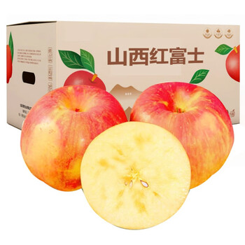 有券的上：喵鲜君 红富士苹果 礼盒装 5斤全利兔-实时优惠快报