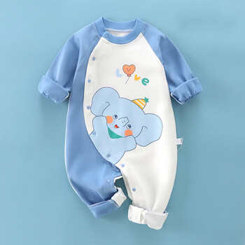 瑄妮薇 婴儿连体衣新生儿哈衣婴儿服婴幼儿衣服爬爬服母婴玩具类商品-全利兔-实时优惠快报