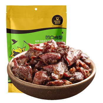 Kerchin 科尔沁 plus会员:科尔沁（KERCHIN） 手撕牛肉干凹凸有型200g 原味*2袋全利兔-实时优惠快报