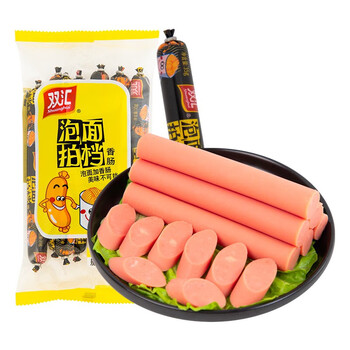 Shuanghui 双汇 泡面拍档火腿肠40g泡面搭档火腿香肠办公室休闲零食小吃 40g*10支*1袋食品类商品-全利兔-实时优惠快报