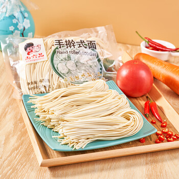 plus会员、概率券:尚六品手擀式面条 主食挂面 水煮速食面 400g*1袋食品类商品-全利兔-实时优惠快报