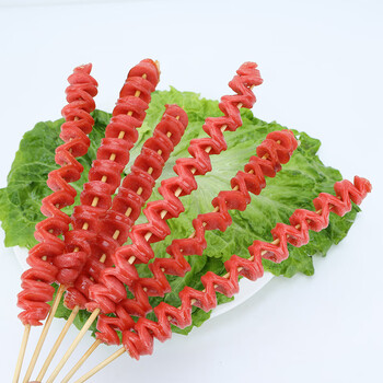 火龙弹力油炸串串香肠热狗30串烤肠方便食品