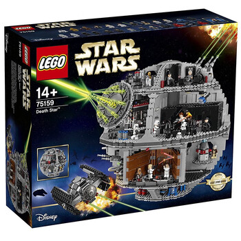 乐高LEGO 创意百变高手 五位数 建筑街景 星球大战 漫威英雄 高难度拼插积木 男孩女孩礼物 75159 死星